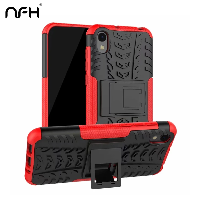 

Case On Huawei Y5 2019 Mixing Safety Protection Armor Case For Huawei Honor 8S Slim Cover Hard Stand Back For Y5 2019 5.71" Case