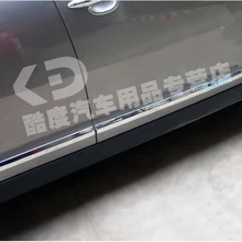 Для Kia Sportage 2010 2011 2012 2013 хромированная Накладка для боковой двери 4 шт