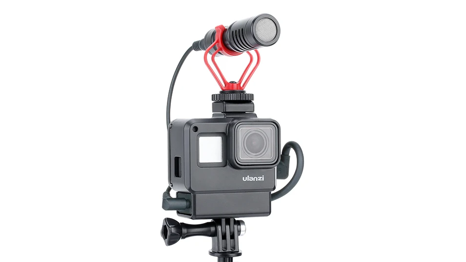 Vỏ bảo vệ GoPro ULANZI V2 (Có cổng mở rộng gắn Mic rời) 