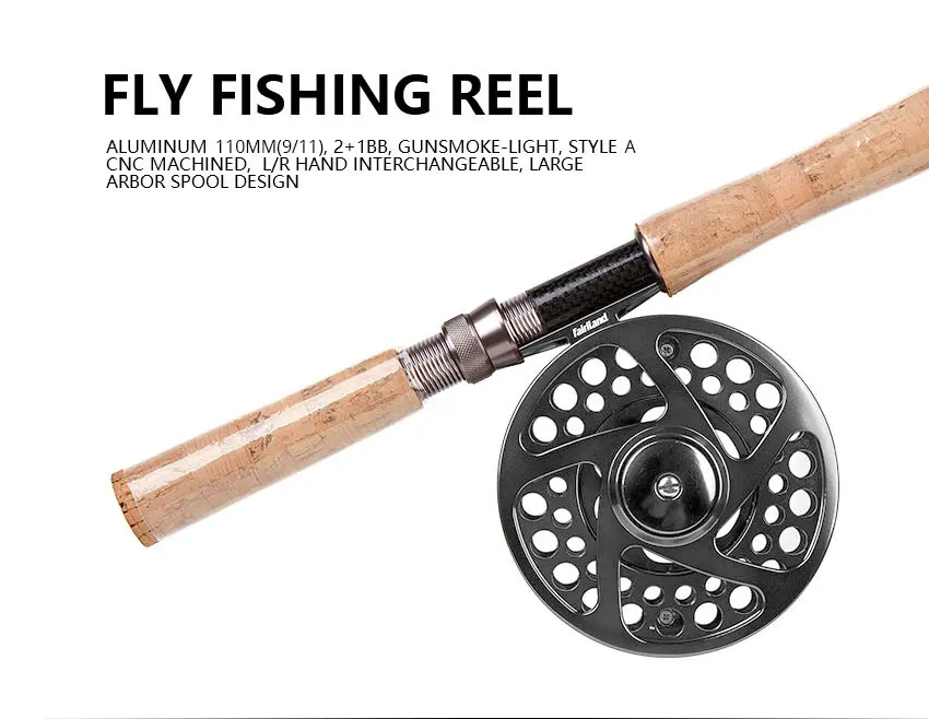 Carretel de Combinação com Haste Fly Fishing Combo Portátil Completo 9 e 10 11 e 12 4.2 m 14' 4 Seções Voar Vara Saco Grande Caramanchão Mosca Preta 12 9 10 11 12 4.2 m ((14