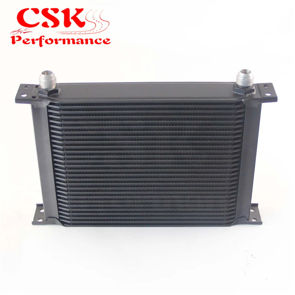 Universal Aluminum AN10 28 Row 248mm Engine Oil Cooler British Type