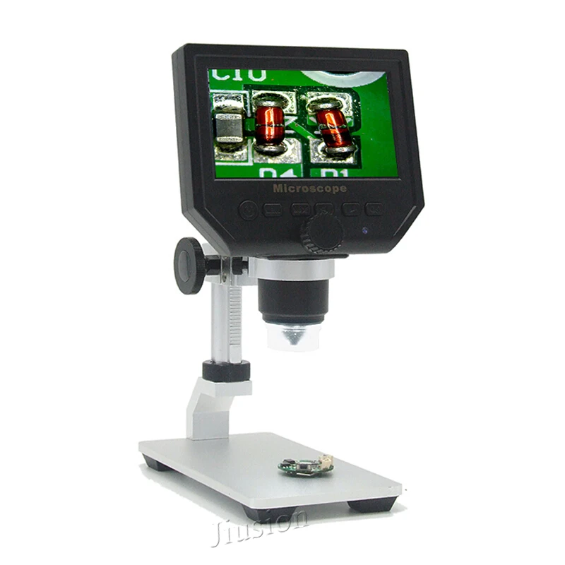 

1-600x G600 Microscopio Digital Microscope Video Camera Recorder 4.3" LCD HD 3.6 Mega Pixel with1080P/720P/VGA for Wide Usage