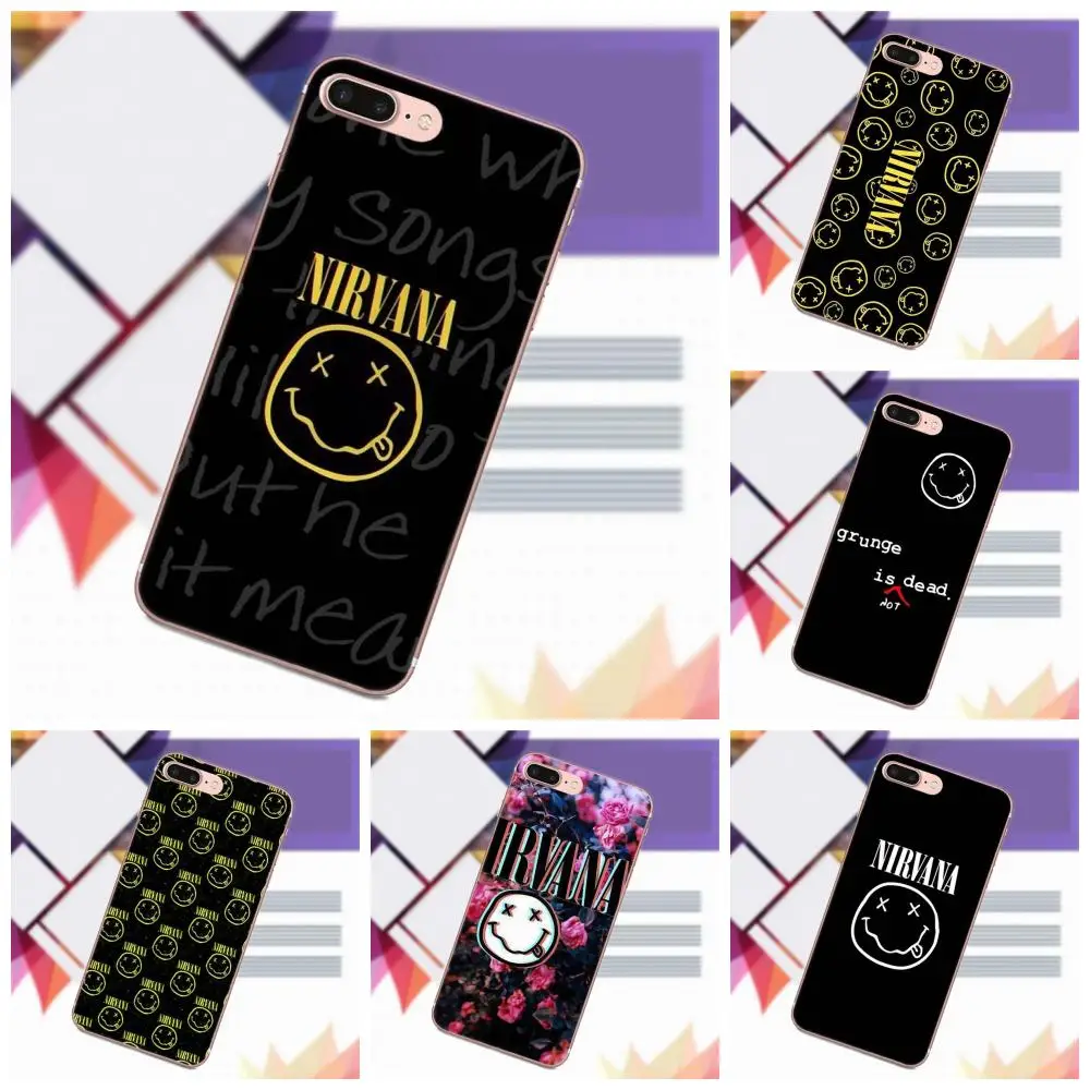 

Hot Selling Fashion Design Brand New Nirvana For Huawei G8 Honor 5C 5X 6 6X 7 8 9 Y5II Mate 9 P7 P8 P9 P10 P20 Lite Plus 2017
