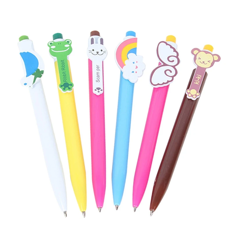 Симпатичные Kawaii мультфильм Животные шариковая ручка писать школьные