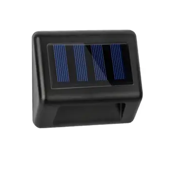 

2PCS 3 LED Solar Light Wall Lamp Solar Stair Light Outdoor Solar Garden Landscape Lights Courtyard Aisle Fence Deck Path Lamp