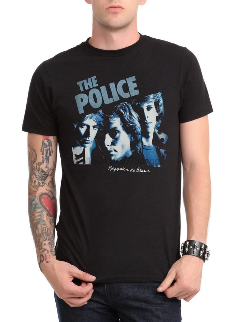 

POLICE T-Shirt Reggatta De Blanc OFFICIAL MERCHANDISE