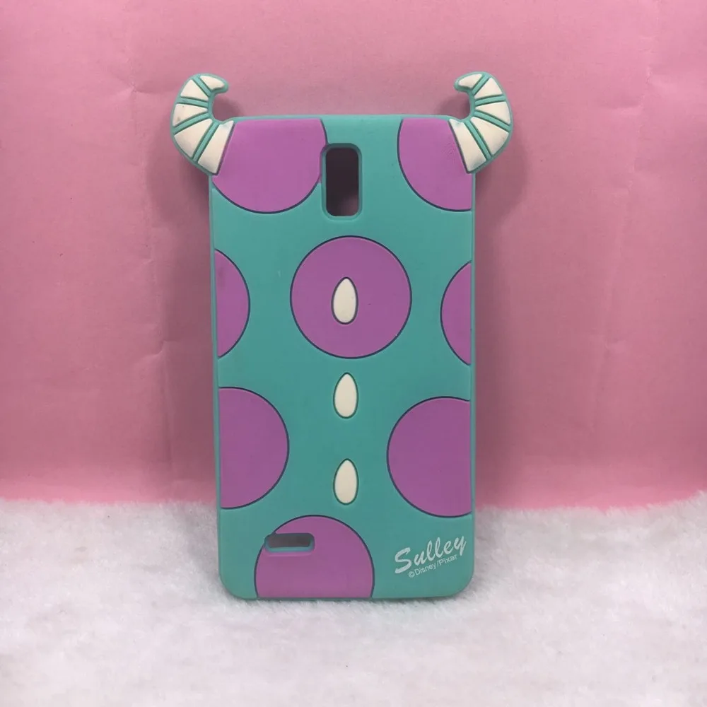 Для huawei ascend g610 коке капа Funda Оболочки Роскошные 3D Милый Мультфильм Мягкий салли