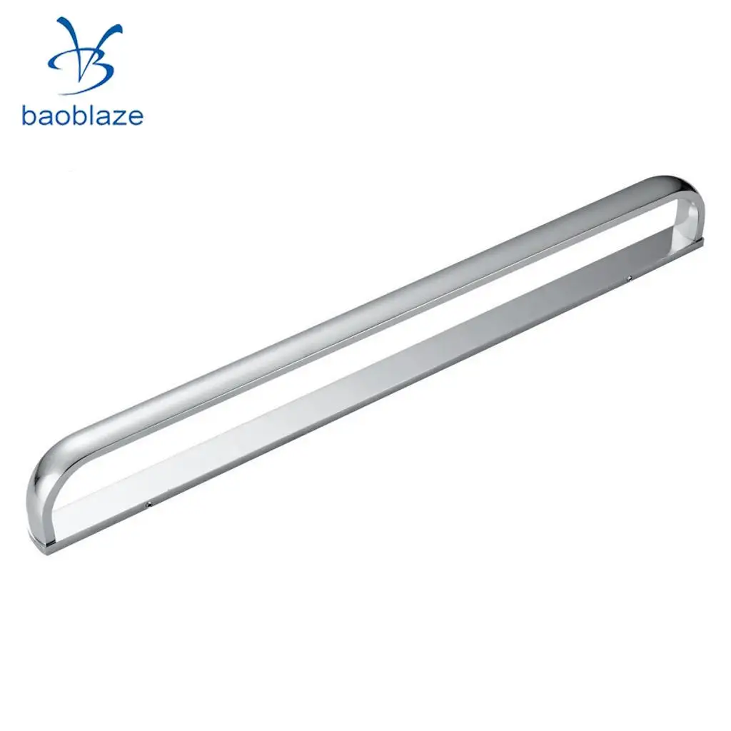 Wall Bathroom Full Copper Toilet Simple Towel Bar Towel Rack 57cm Chrome