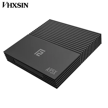 

VHXSIN 10PCS/LOT A95X F2 4K Smart TV Box Android 9.0 4G 64G Amlogic S905X2 2.4G 5G Wifi Remote Control