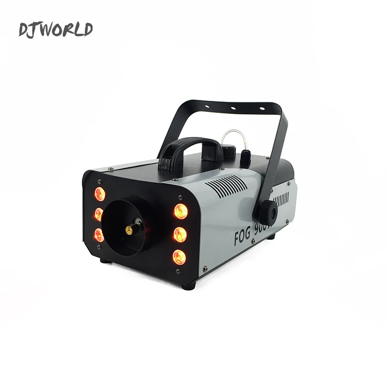 

Mini 900W RGB 3IN1 Smoke Machine Remote Control Fog Machine Pump DJ Disco For Party Wedding Christmas Stage Fogger Machine