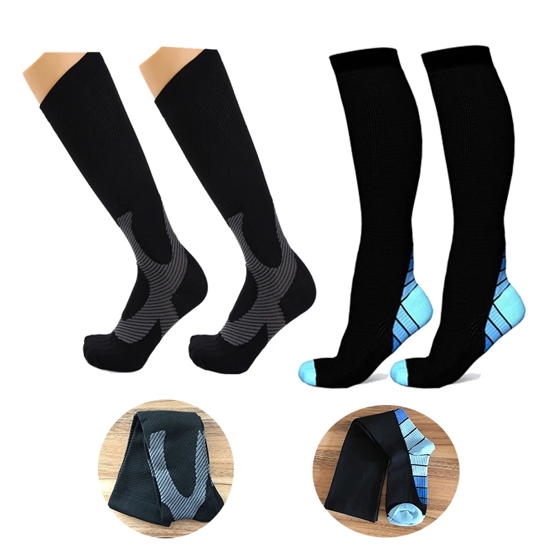 black and blue heel