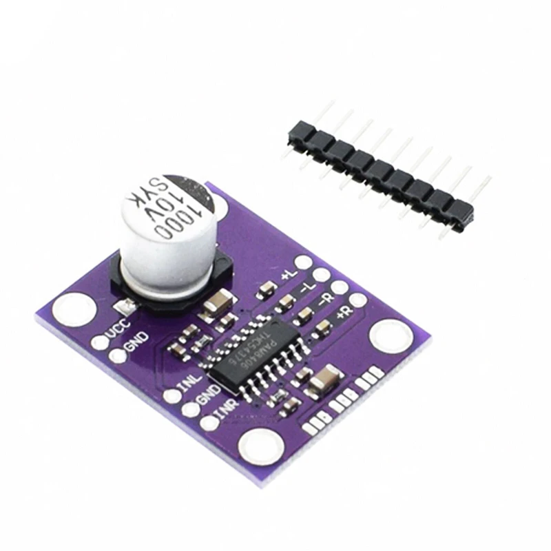 

PAM8406 No interference stereo class D audio module power mini amplifier module development board decodificador