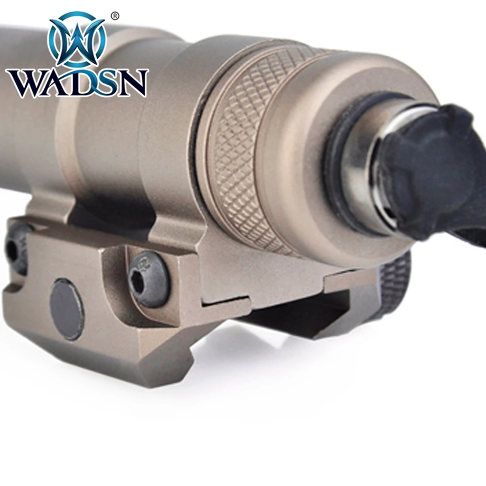WADSN Surefir M600C страйкбол охотничье оружие огни softair DBAL-D2 IR Red Dot лазерный пистолет тактический фонарь двойной переключатель управления