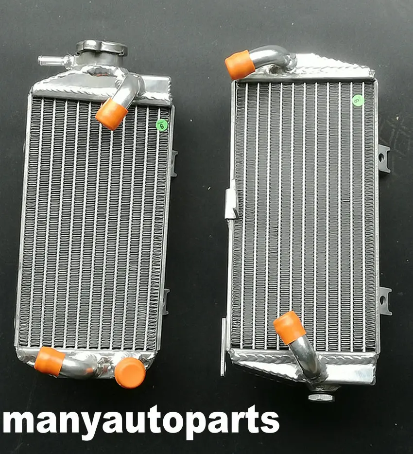 Справа и слева алюминиевый радиатор для Honda CRF450R/CRF 450 R, 15, 16 лет
