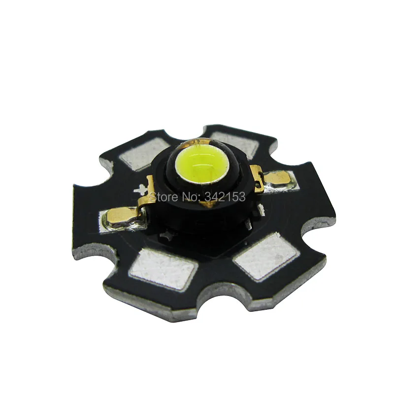 

On sale Cheapest High Power 1W-3W White 6500K Warm White 3000K Led Emitter Bulb Lamp Light On 20MM Star PCB Board