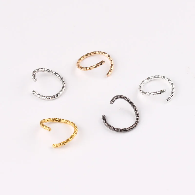15 мм тиснение металлическое кольцо орнамент аксессуары соединительное кольцо
