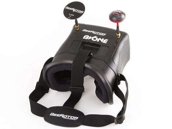 

BVONE Beerotor superme-light FPV Diversity VR Goggles 5.8G 40CH Built-in 5 LCD