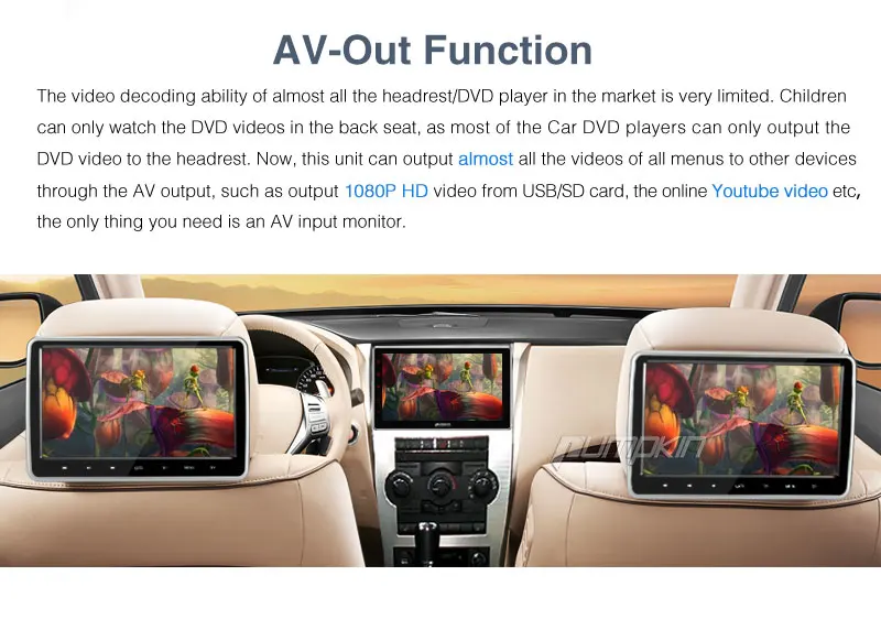 Perfect Pumpkin 2 Din 10.1