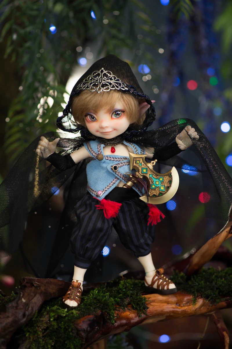 

AQK BJD/SD 1/8 RealFee Elf Girl - Doll Resin Body Female Doll