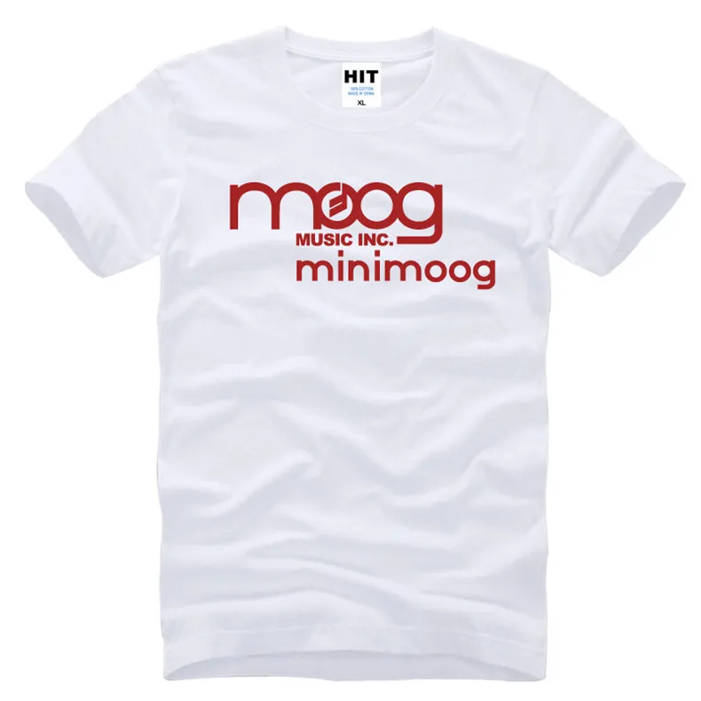 Minimoog T-Shirt 100% Cotton Analog Synth Retro Synthesizer Voyager