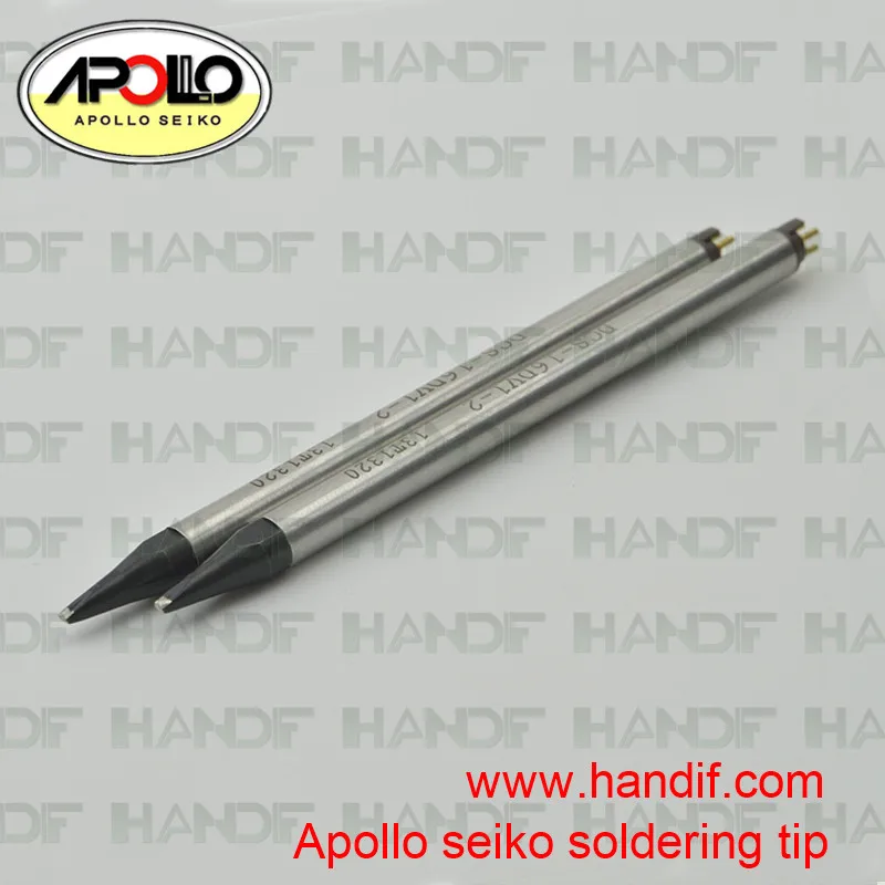 

Handif Apollo Seiko New Type DS Series DS-13GDV08-BZ15 16GDV10-BZ15 20GDV14-BZ15 Soldering Welding Tip