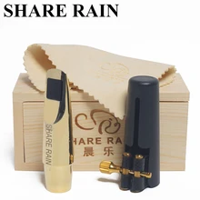 Share chuva reparação artesanal eb alto saxofpone bocal de metal a cópia rovner/alto sax metal bocal