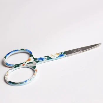 

1Pc Colored Curved Cuticle Eyebrow Scissors Stainless Steel Dead Skin Remover Sharp Head Cutting Beauty Makeup Nail Tools