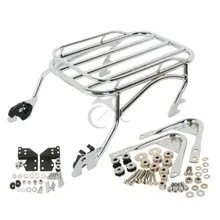 Motorcycle Motorbike Luggage Rack w/ Docking Hardware For Harley Davidson Touring FLHX FLTR FLHT Road King 1996-08 07 06 05 Motorcycle Motorbike Luggage Rack w/ Docking Hardware For Harley Davidson Touring FLHX FLTR FLHT Road King 1996-08 07 06 05