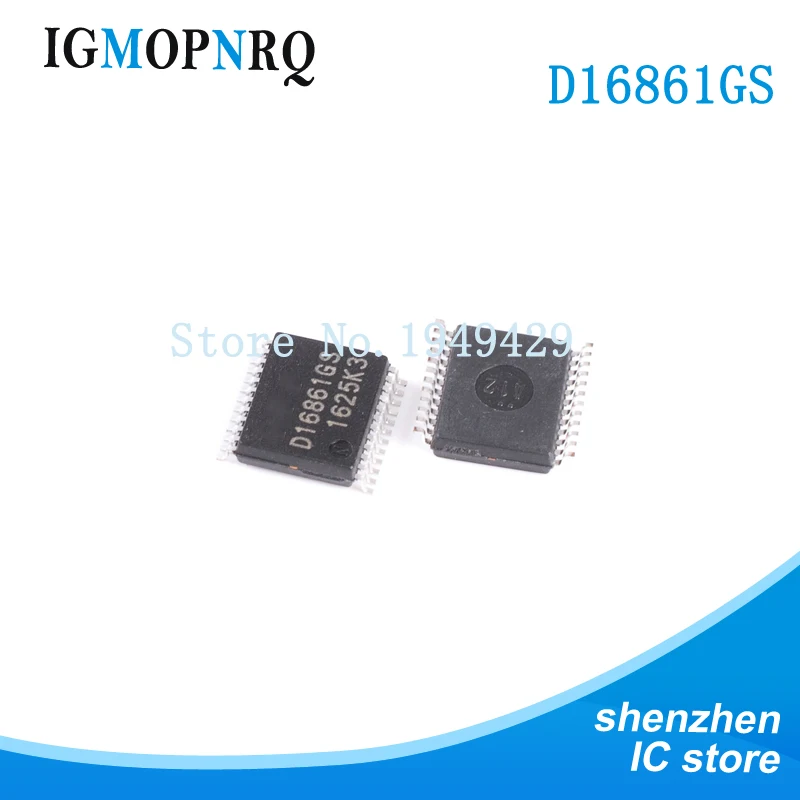 

10PCS D16861GS SSOP24 D16861 16861GS Digital bus switch IC Bus Switch Level 20-Bit Shifting New Original