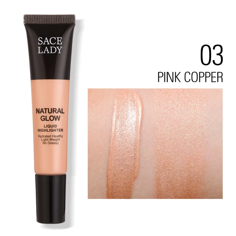 1PC Face Professional Makeup Highlighter Shimmer Iluminador Gold Liquid Highlight Bronzer Contour Cosmetics 1PC Face Professional Makeup Highlighter Shimmer Iluminador Gold Liquid Highlight Bronzer Contour Cosmetics