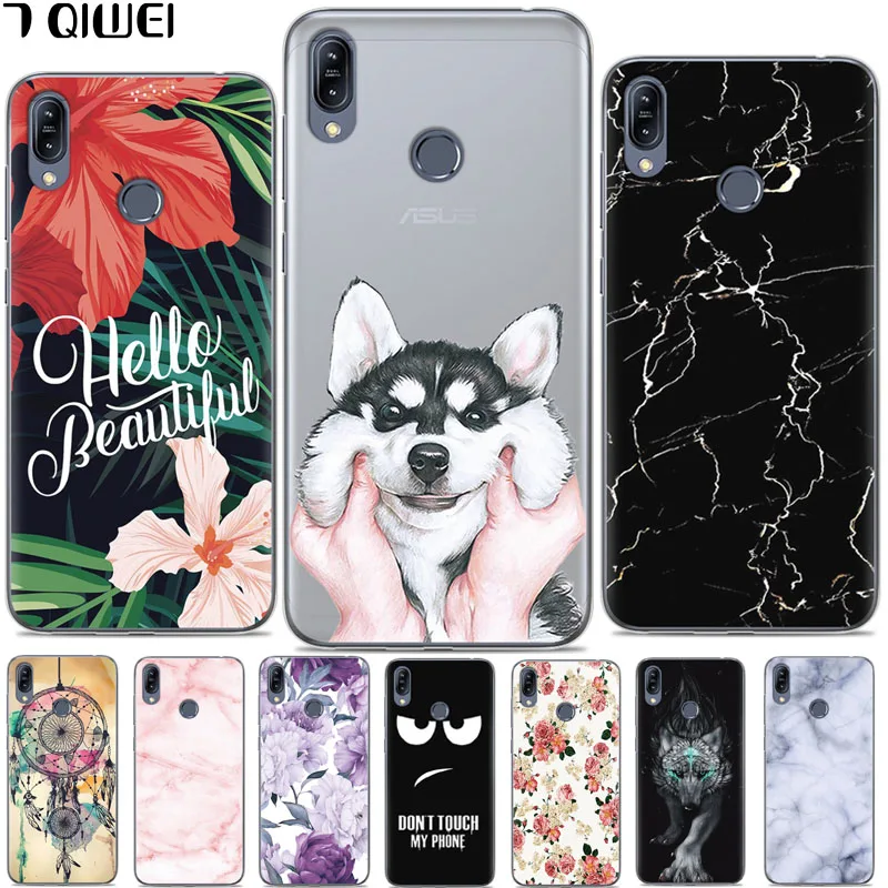 

Silicone Para For Asus Zenfone Max M2 ZB633KL Case 6.3'' Soft Cover For ASUS Zenfone Max M2 ZB633KL Case ZB633KL TPU Owl Funda