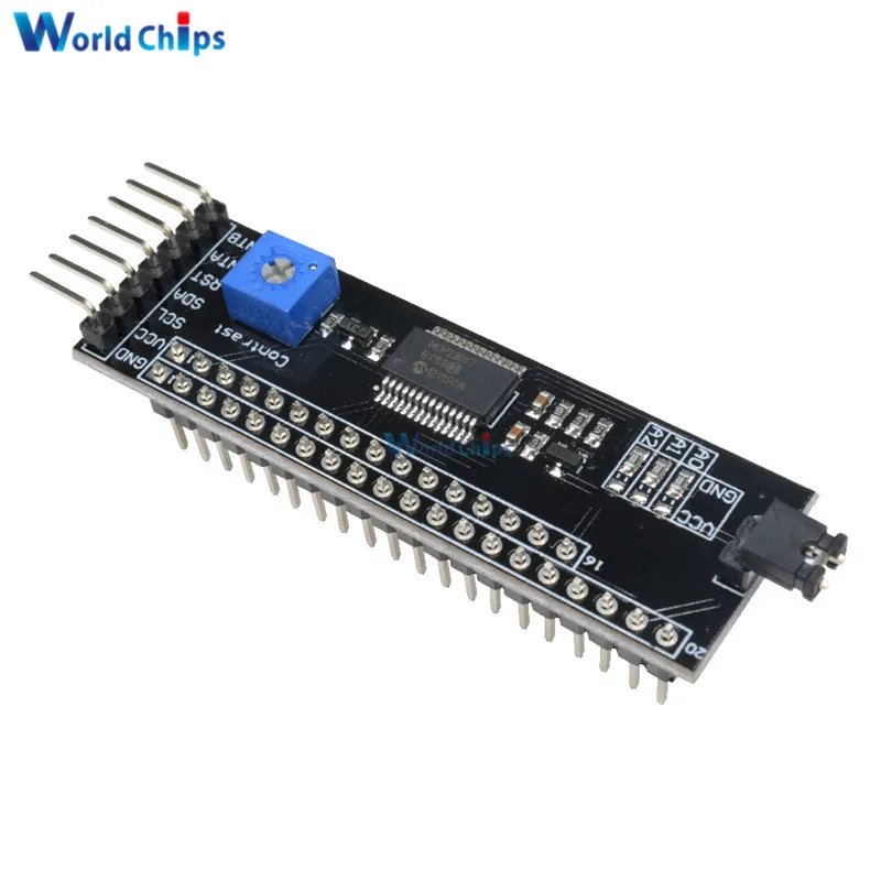 MCP23017 5 в 1602/2004/12864 модуль драйвера ЖК дисплея I2C IIC последовательный интерфейс