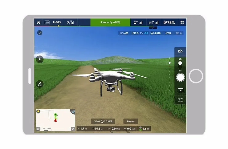 In Stock Ready To Fly DJI Phantom 3 Professional Version With 4K Camera RC Quadcopter With Special Gift EMS