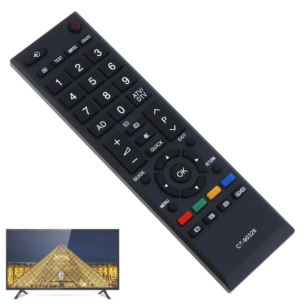 

Universal TV Remote Control Replacement Remote Controller with 8M Transmission Distance for Toshiba CT-90326 / CT-90380 / CT-903
