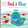 Red & Blue Touch And Feel Colors Book English Educational Picture Books Baby Children Reading Book ► Photo 1/4