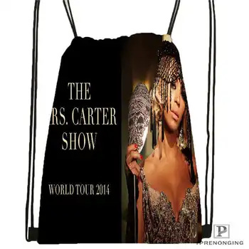 

Custom HT beyonce jay z mona Drawstring Backpack Bag Cute Daypack Kids Satchel (Black Back) 31x40cm#2018612-01-32