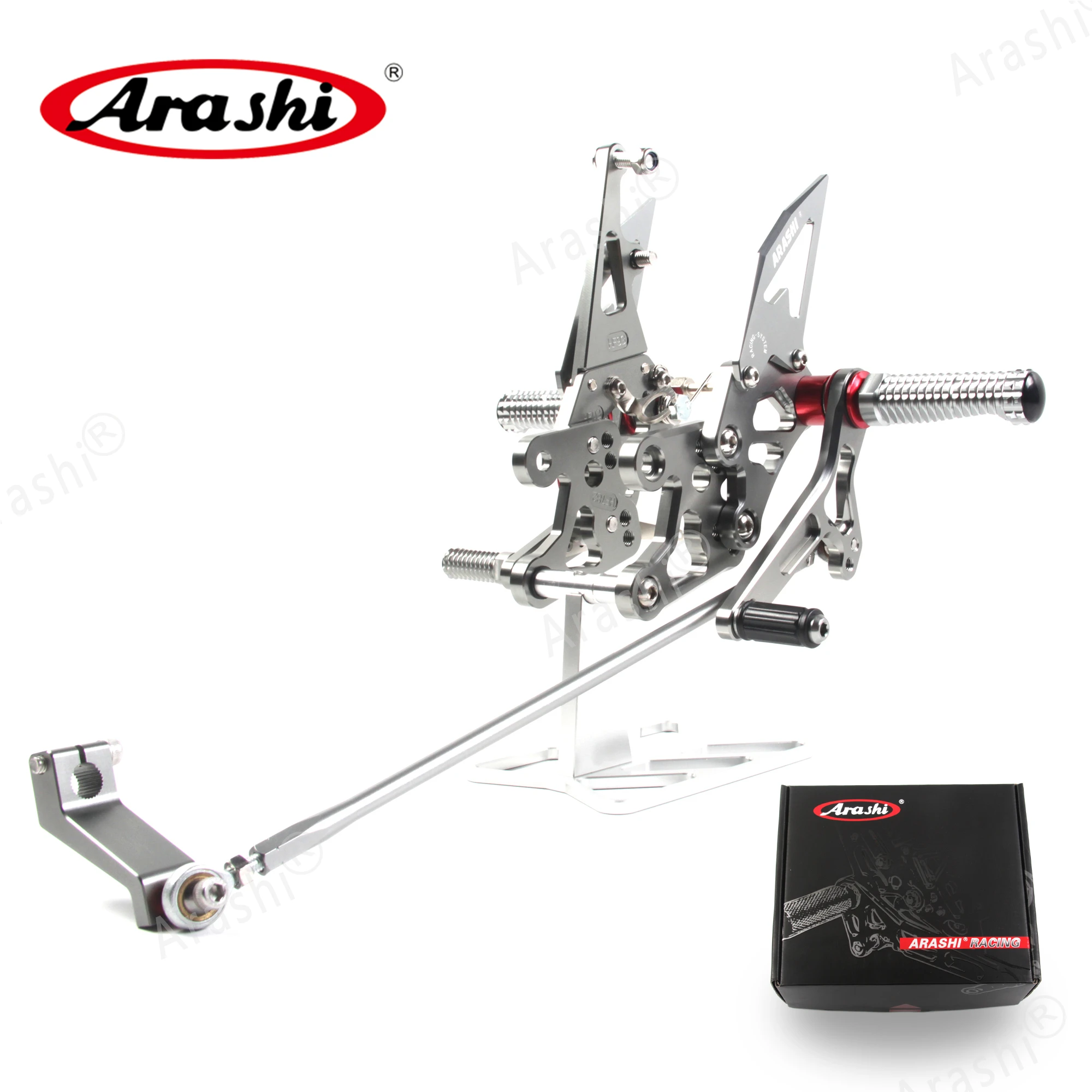 

Arashi Rider Rearset For YAMAHA FZ1 2006 - 2016 CNC Adjustable Footrest Race Foot Pegs Motor Pedal FZ-1 FZ1000 2013 2014 2015