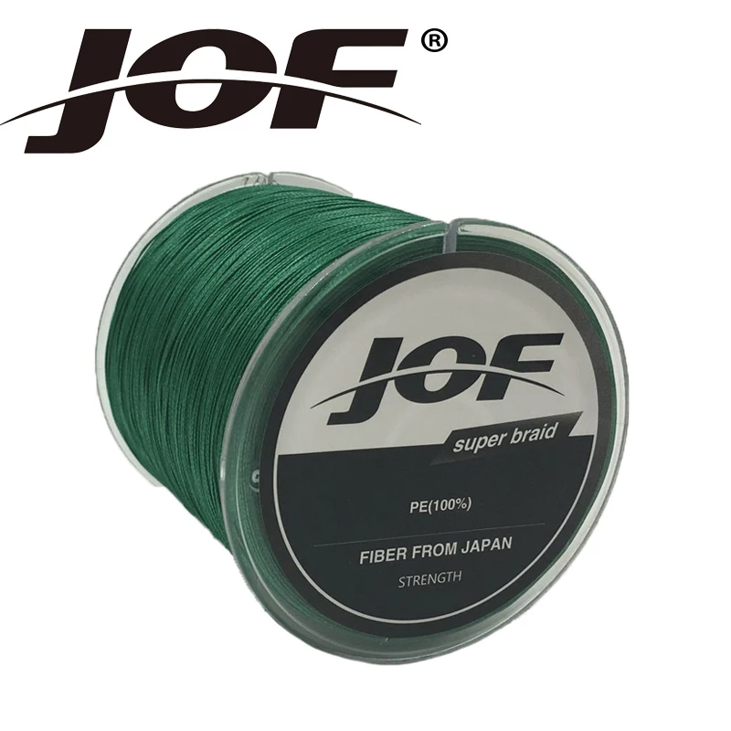 

JOF 100M New 8Strands Braided Fishing Lines Multifilament Multicolor PE Fine Fishing Line 13-1000LB Ultra Fine Diameter