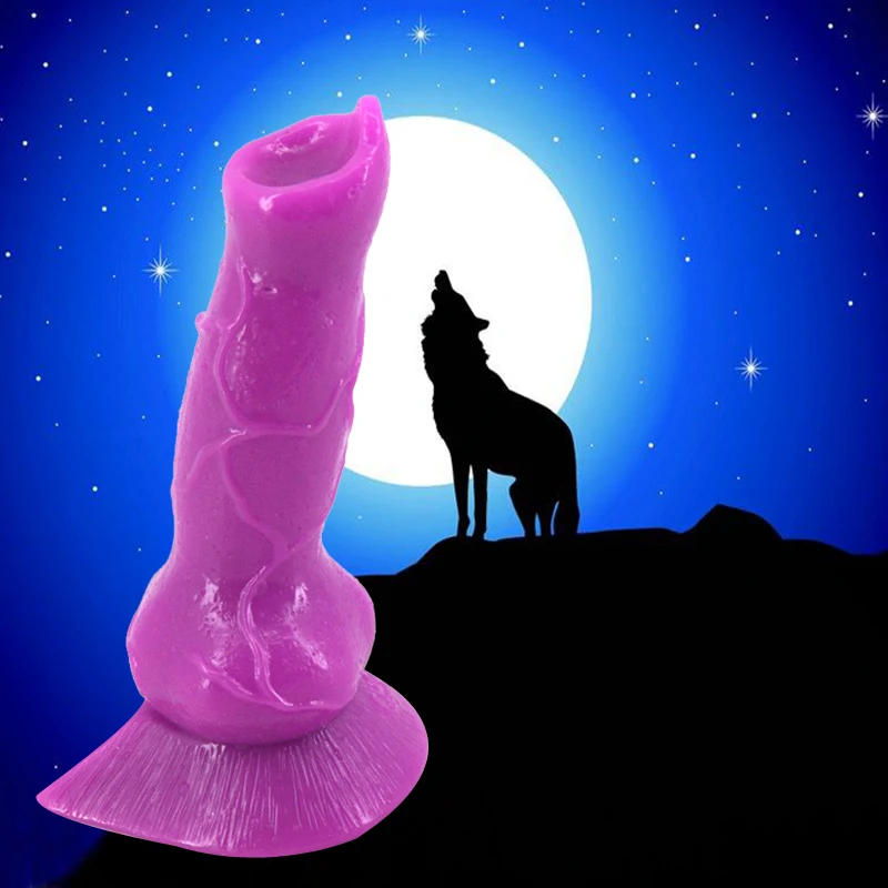 Sextoys masturbation wolf dildos dick artificial penis with suction cup sex toy for women men female gay sex toy sexshop