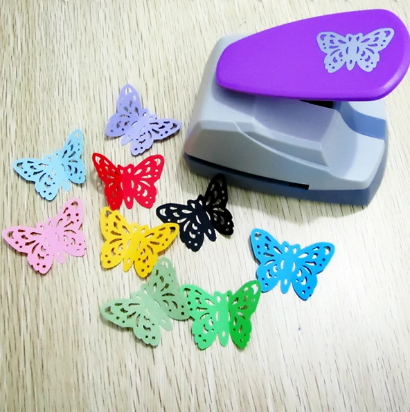 

complex hollow design 35x48mm big size butterfly shape DIY craft punch save effort type scrapbook hooby use cards making tool