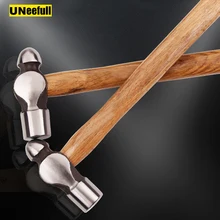 UNeefull деревянная ручка Круглый молоток, молоток для орехов, ударный молоток для ручной инструмент для дерева набор и Спасательный Инструмент, martelo