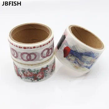 

JBFISH Japanese Washi Tape Decorative Tape Scrapbook Paper Masking Sticker Set Photo Album Washi Tape Set 7019