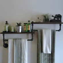 Merican железная твердая деревянная водопроводная труба настенная декоративная рамка