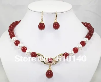 

3PCS Stunning earrings pendant necklace Sets 0080.4 140