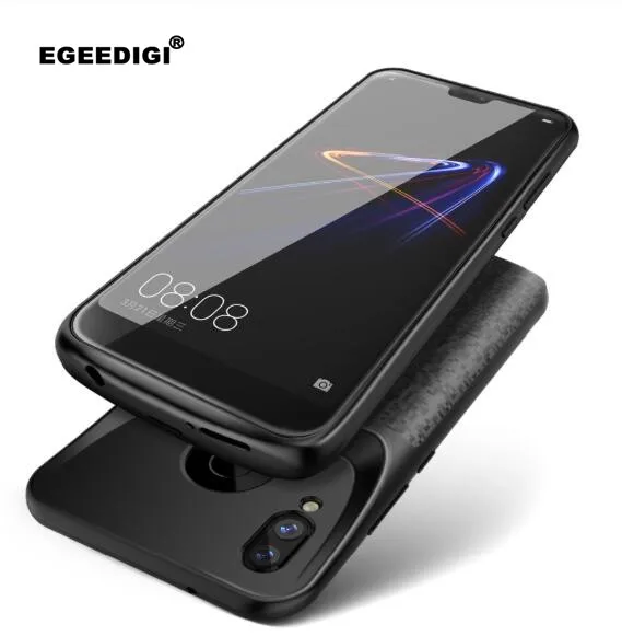 

Silicone shockproof Battery Charger Case For Huawei Mate20Pro Honor 8X 10 Lite 8 9 Cases Charging Back Cover External Power Bank