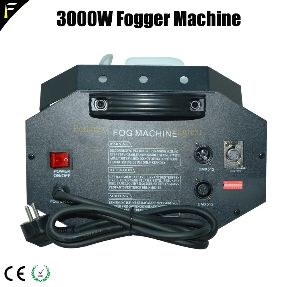Dynamic Fog 3000 Flex Machine Adjustable Fog Emission 10 Meters DMX512  Cloud Fogger Device For Wedding Party Disco Night Club - AliExpress