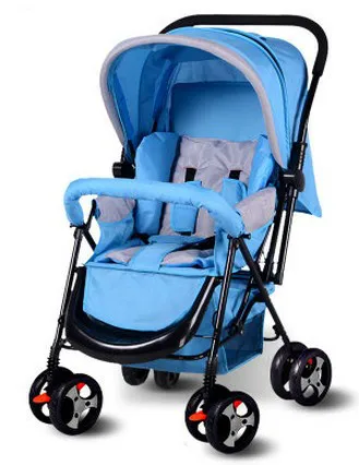 

Stroller can sit can lie the bidirectional folding lightweight portable children's baby stroller