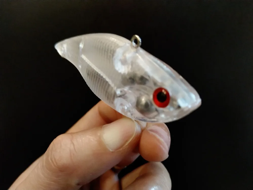 GYFISHING 20 шт. Неокрашенная Рыбалка Lipless VIB с быстрым погружением заготовки жесткие приманки ловушки приманки тело