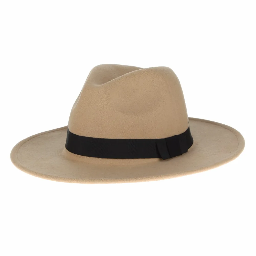 Casual Panama Sun Hats Solid Cotton Men Beach Summer Hats For Male