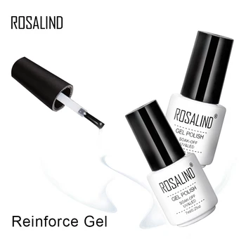 

ROSALIND 7ml Reinforce Gel Prevent Cracking Manicure Art Protect Nails Enchanced Thickness Soak off Gel Nail Polish